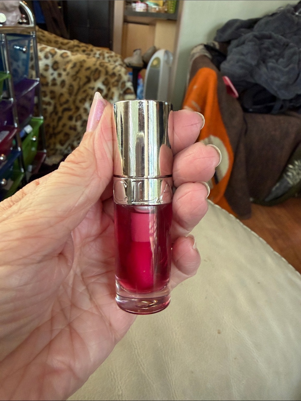 Clarins Hydrating Lip Tint in Shade 02 Raspberry. New!